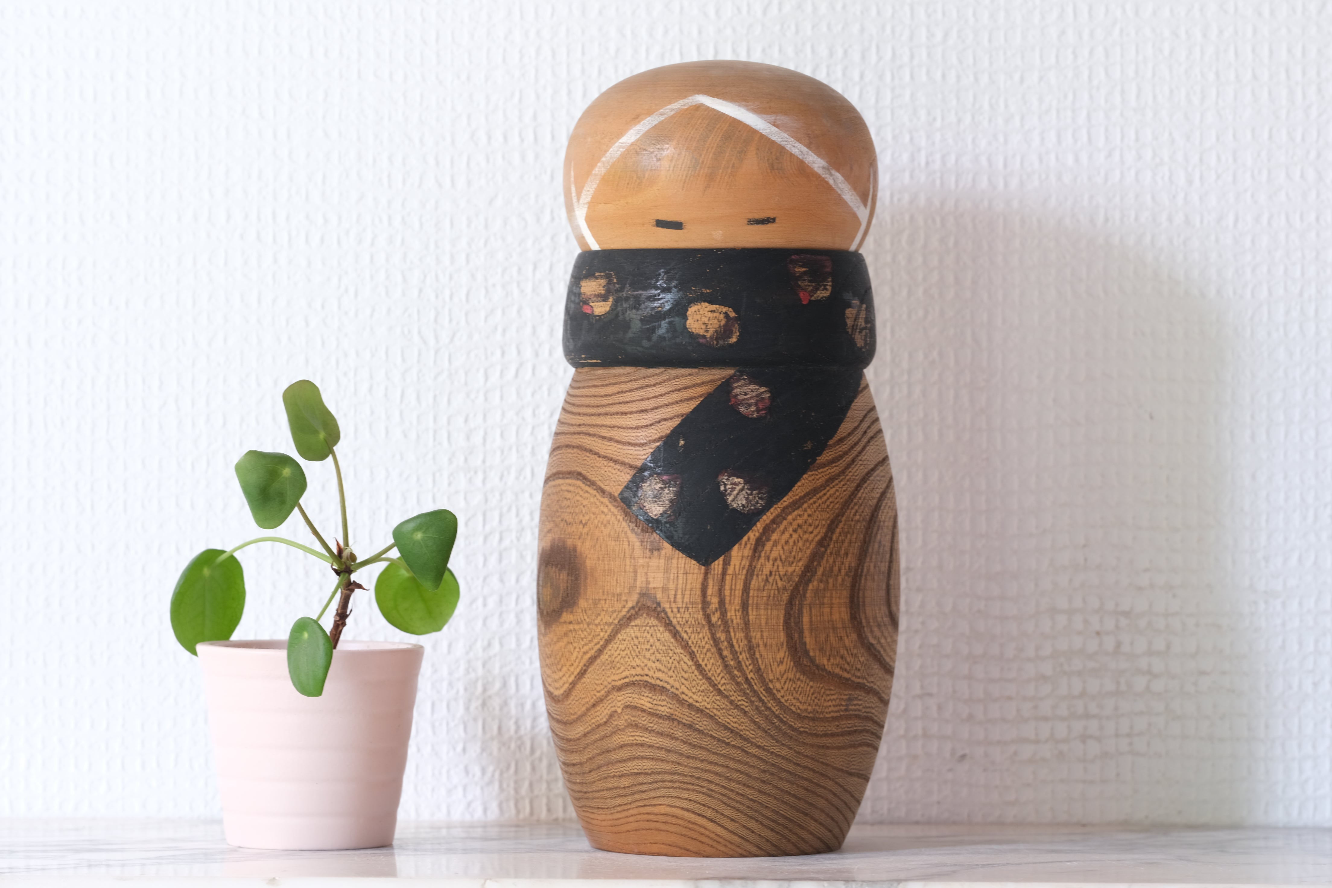 Vintage Creative Kokeshi By Watanabe Masao (1917-2007) | 22,5 cm