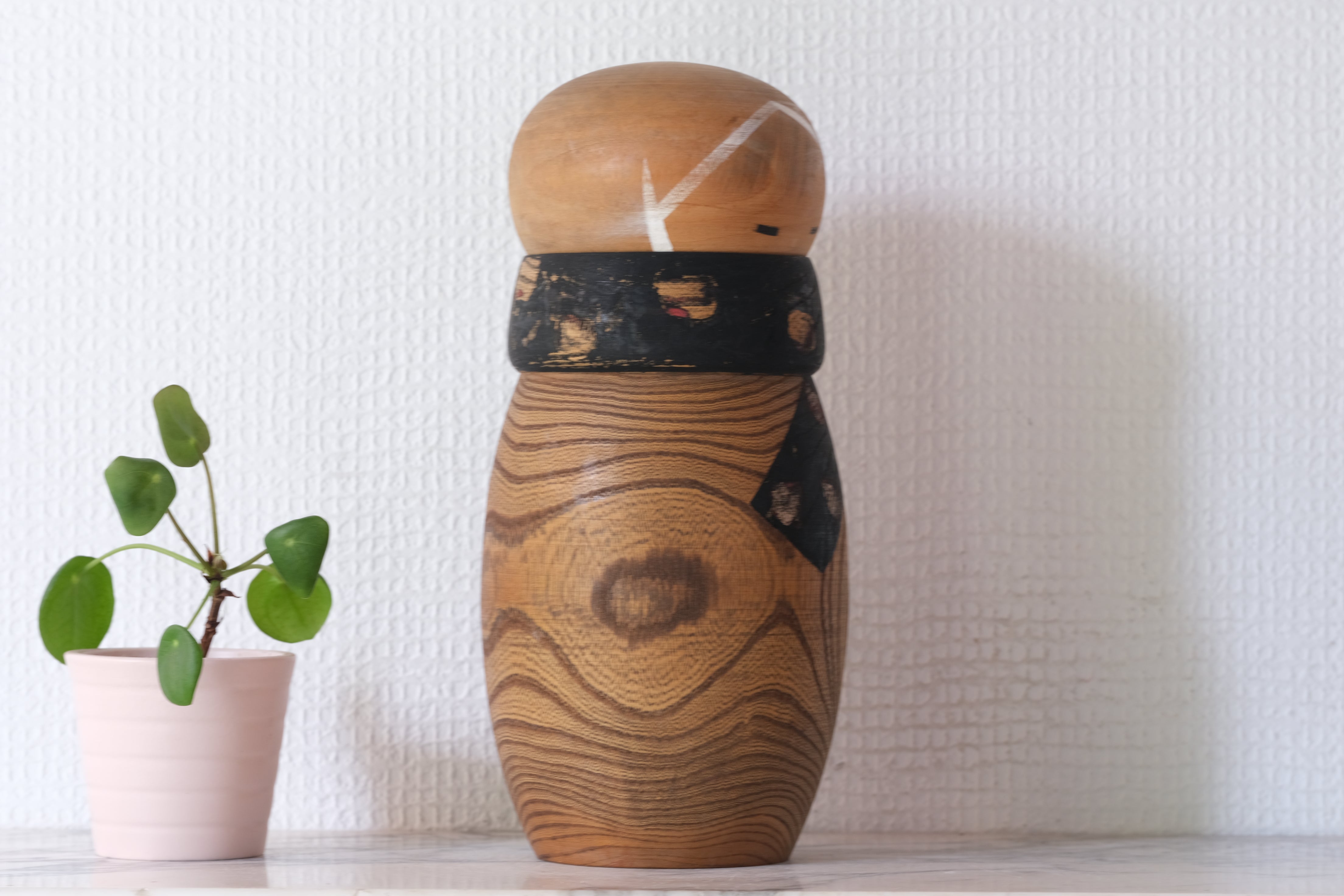 Vintage Creative Kokeshi By Watanabe Masao (1917-2007) | 22,5 cm