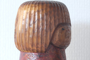 Exclusive Vintage Creative Kokeshi By Issetsu Kuribayashi  栗林 一雪 (1924-2011) | 18 cm