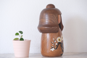 Vintage Sosaku Kokeshi by Takeda Daisuke | 18,5 cm