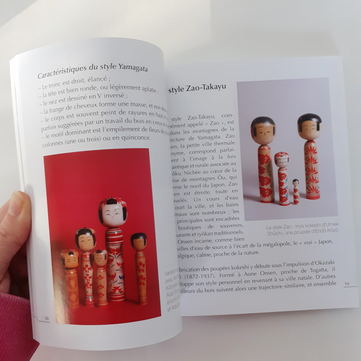 Book Titled: 'Kokeshi, l'art des poupées japonaises' | Author: Laetitia Hébert | 168 pages