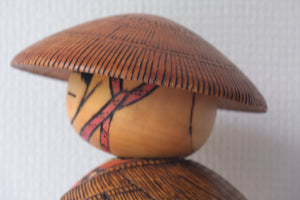 Exclusive Vintage Creative Kokeshi by Inosuke Kobayashi (1931-unknown) | 38,5 cm