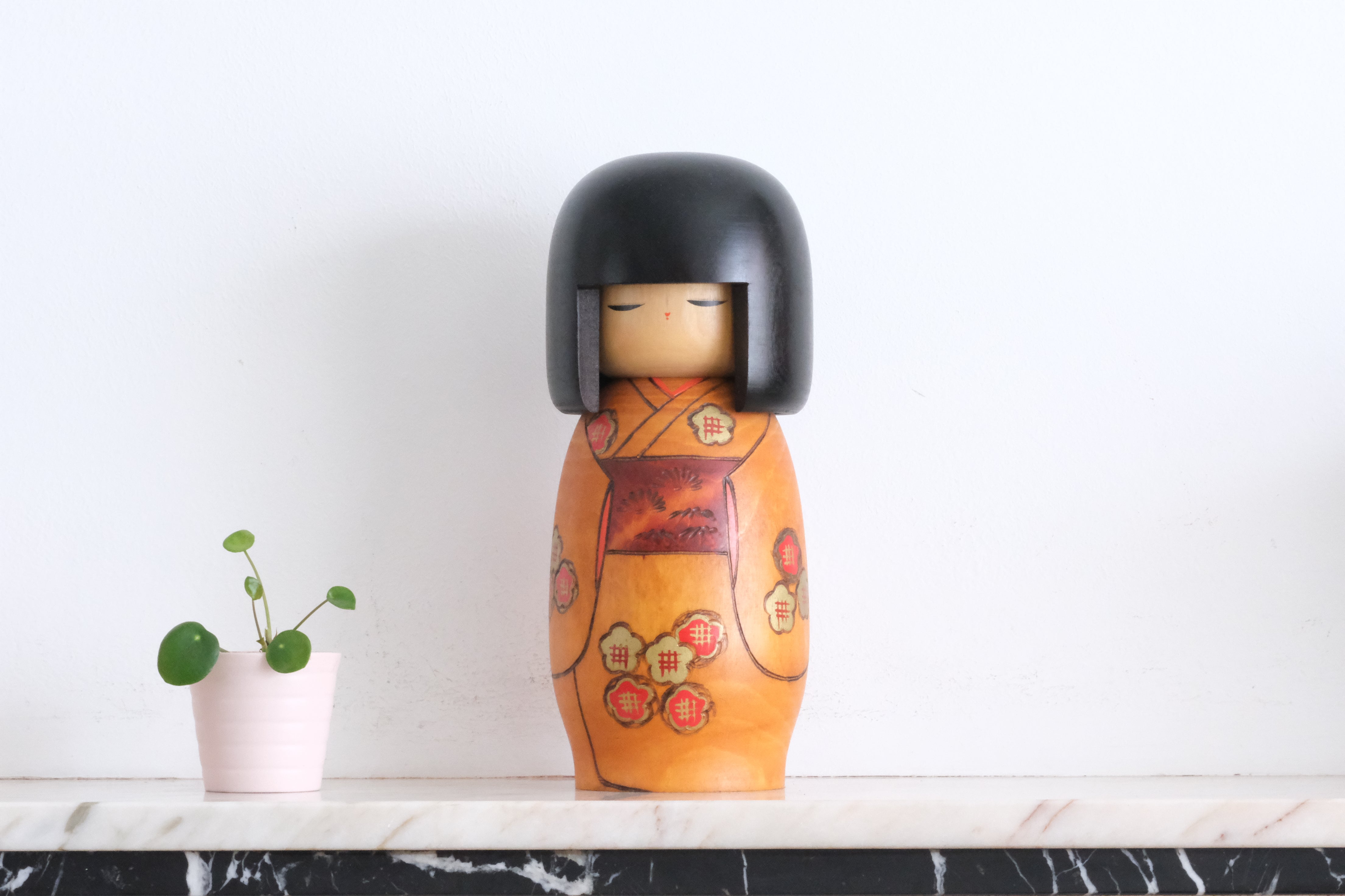 Gumma Kokeshi by Miyagawa Kunio 宮川邦夫 (1933-) | 27 cm