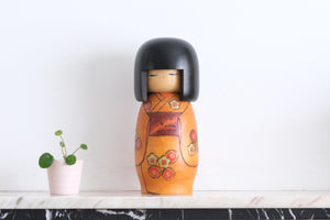 Gumma Kokeshi by Miyagawa Kunio 宮川邦夫 (1933-) | 27 cm