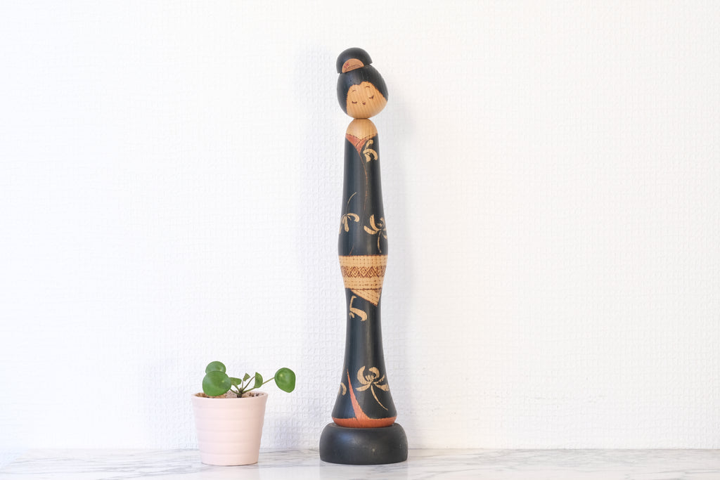 Exclusive Vintage Creative Kokeshi by Sansaku Sekiguchi (1925-2018) | 36,5 cm
