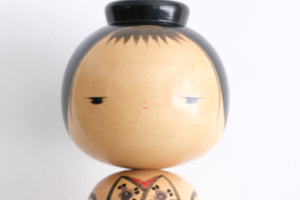 Vintage Creative Kokeshi by Chiyomatsu Kanou (1935-) | 27,5 cm