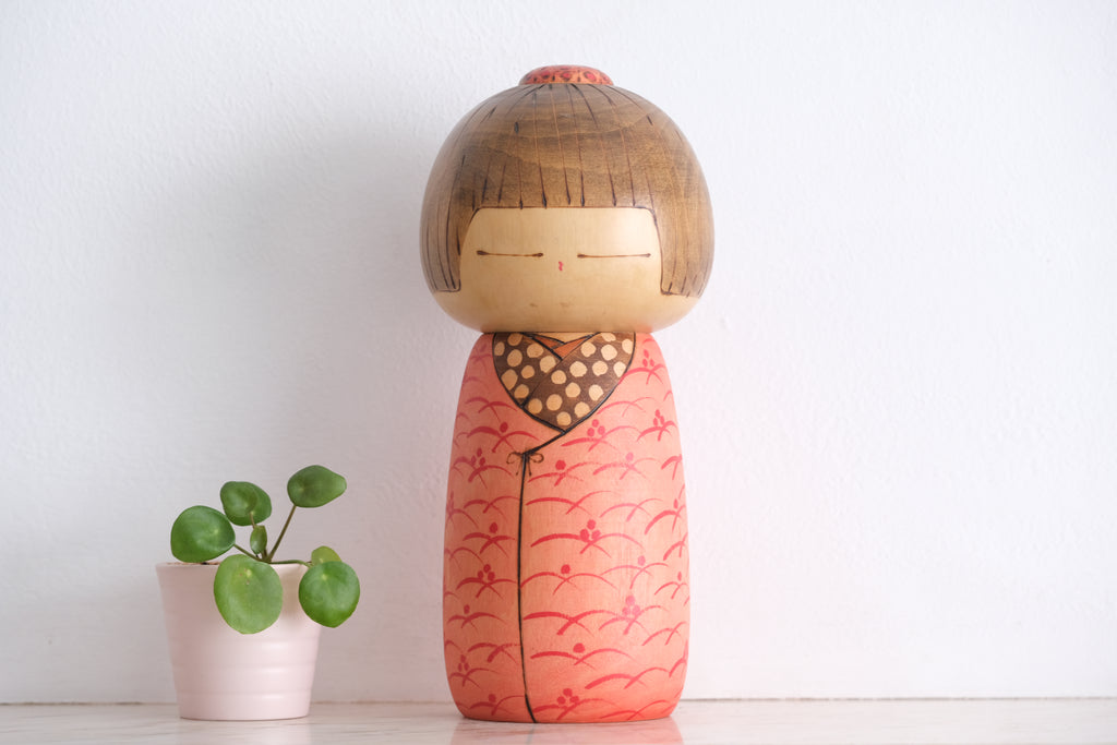 Vintage Creative Kokeshi by Toa Sekiguchi (1942-) | 24,5 cm