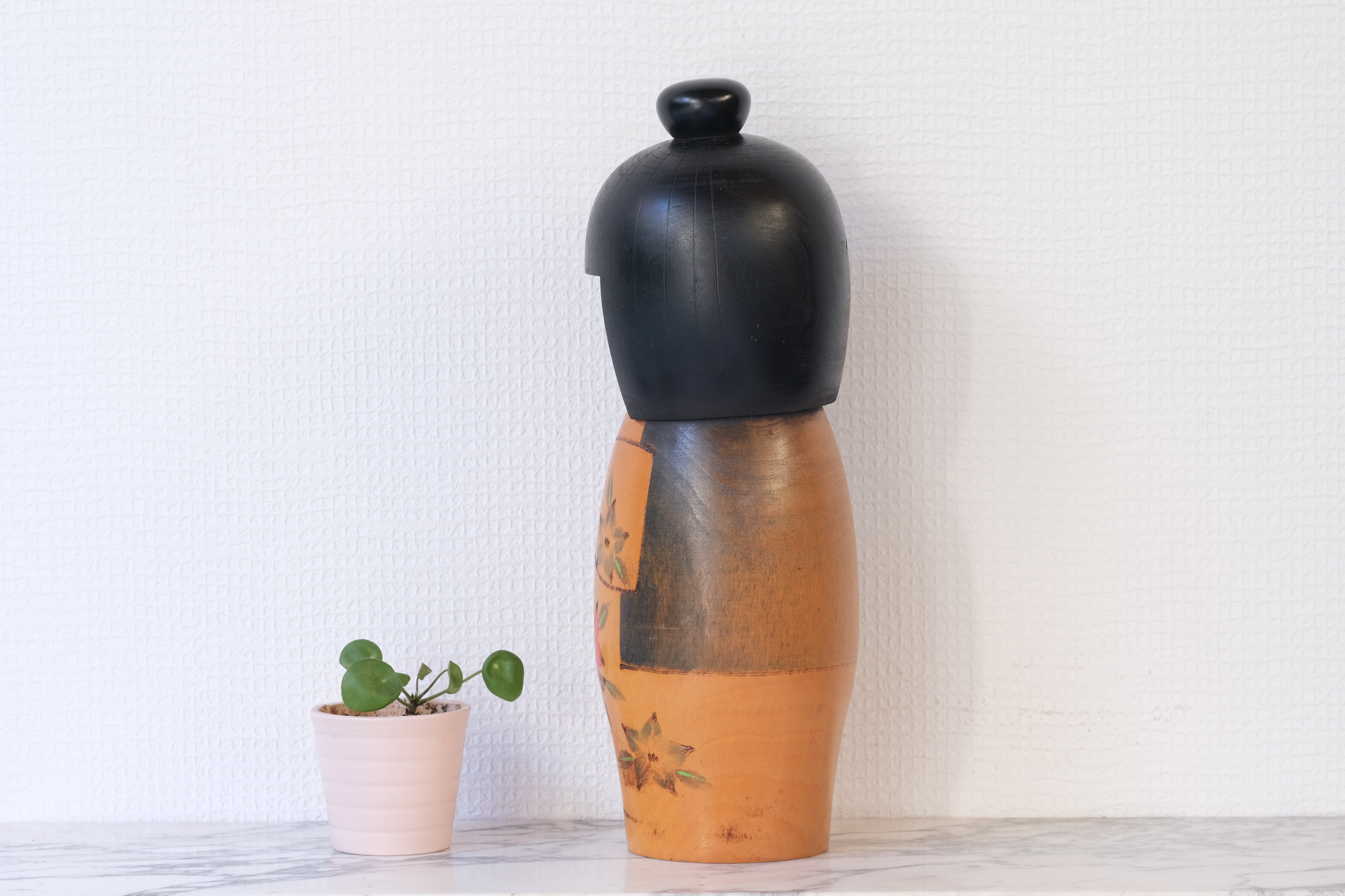 Large Vintage Gumma Kokeshi by Sadao Kishi (1932-1998) | 32 cm