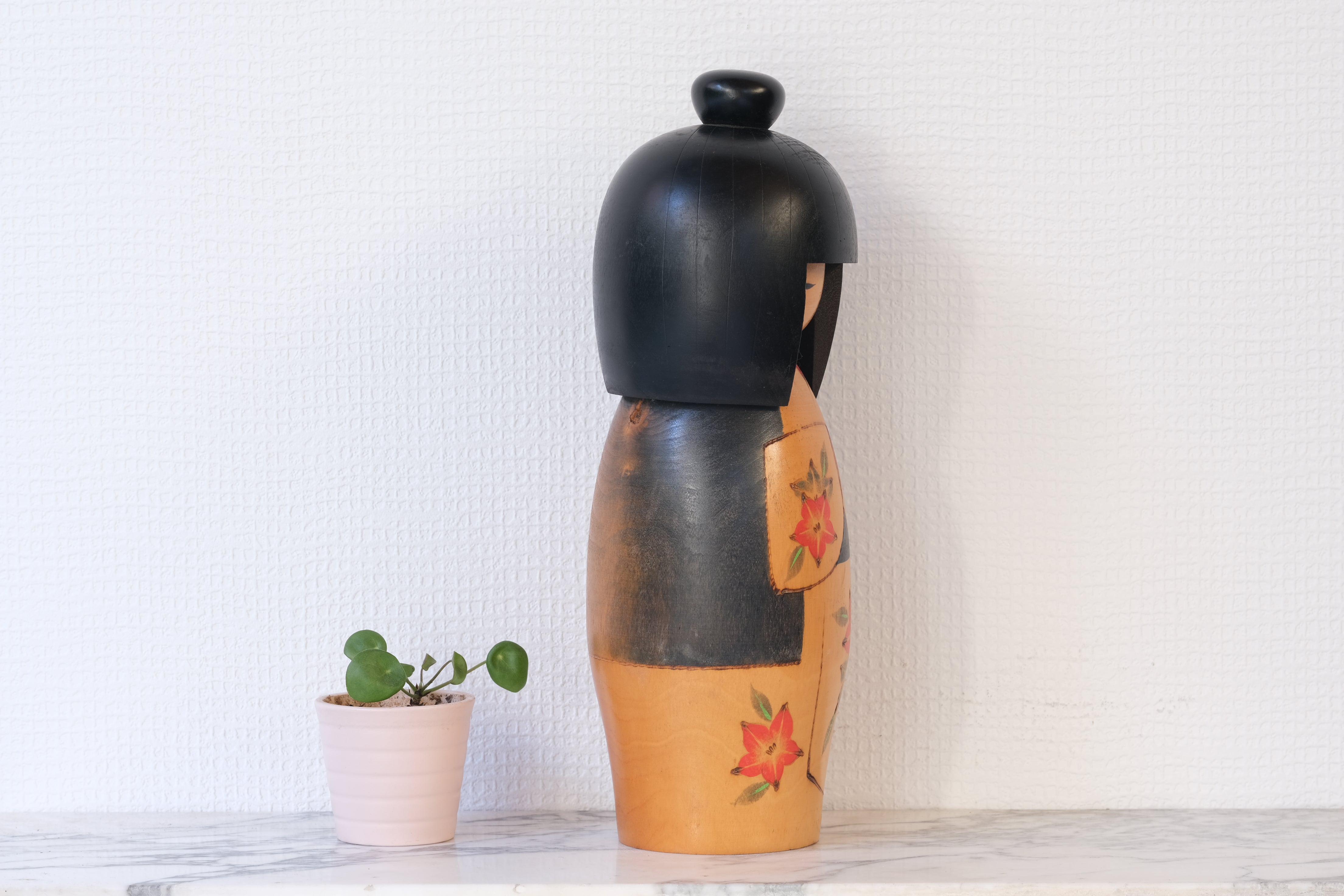 Large Vintage Gumma Kokeshi by Sadao Kishi (1932-1998) | 32 cm