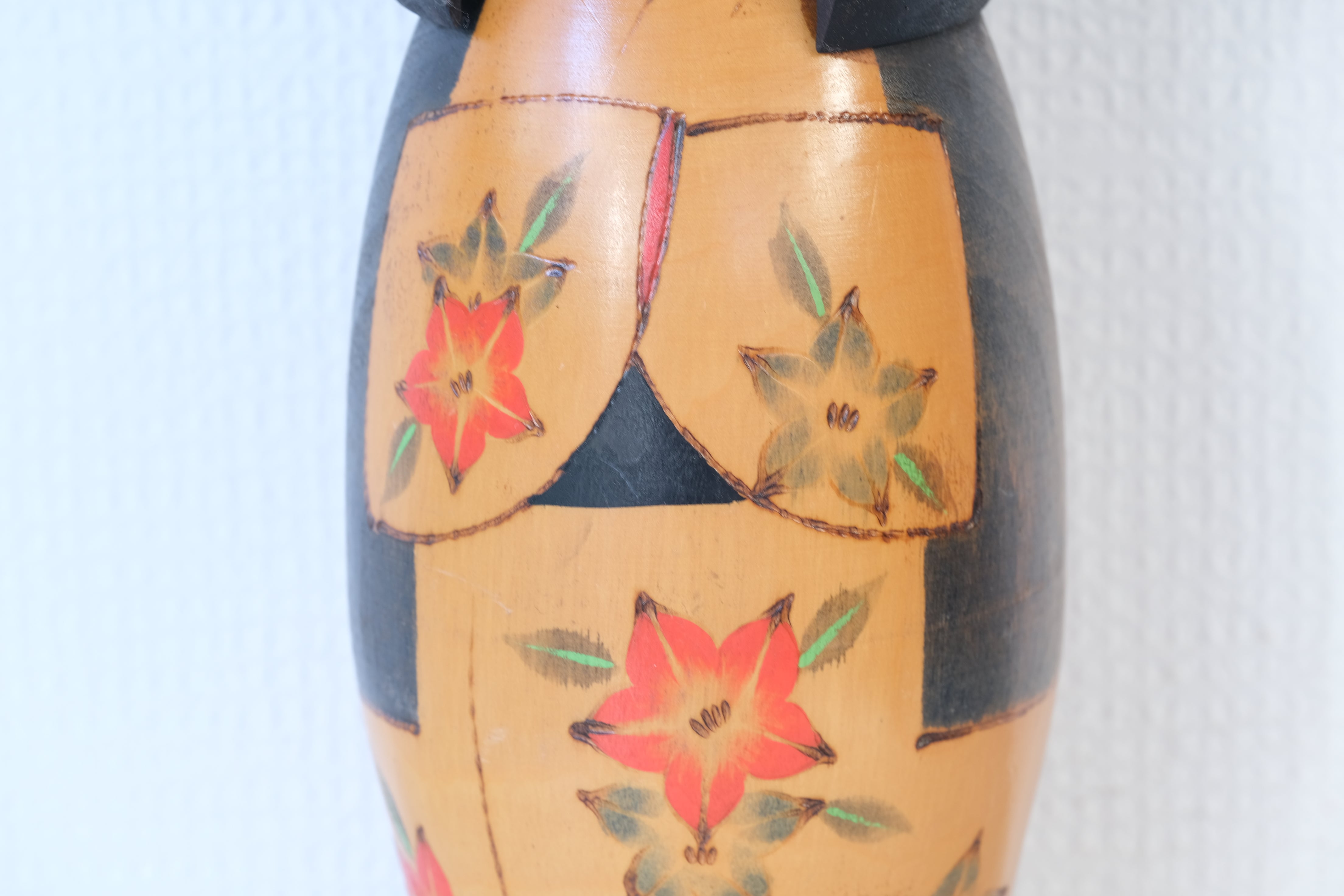 Large Vintage Gumma Kokeshi by Sadao Kishi (1932-1998) | 32 cm