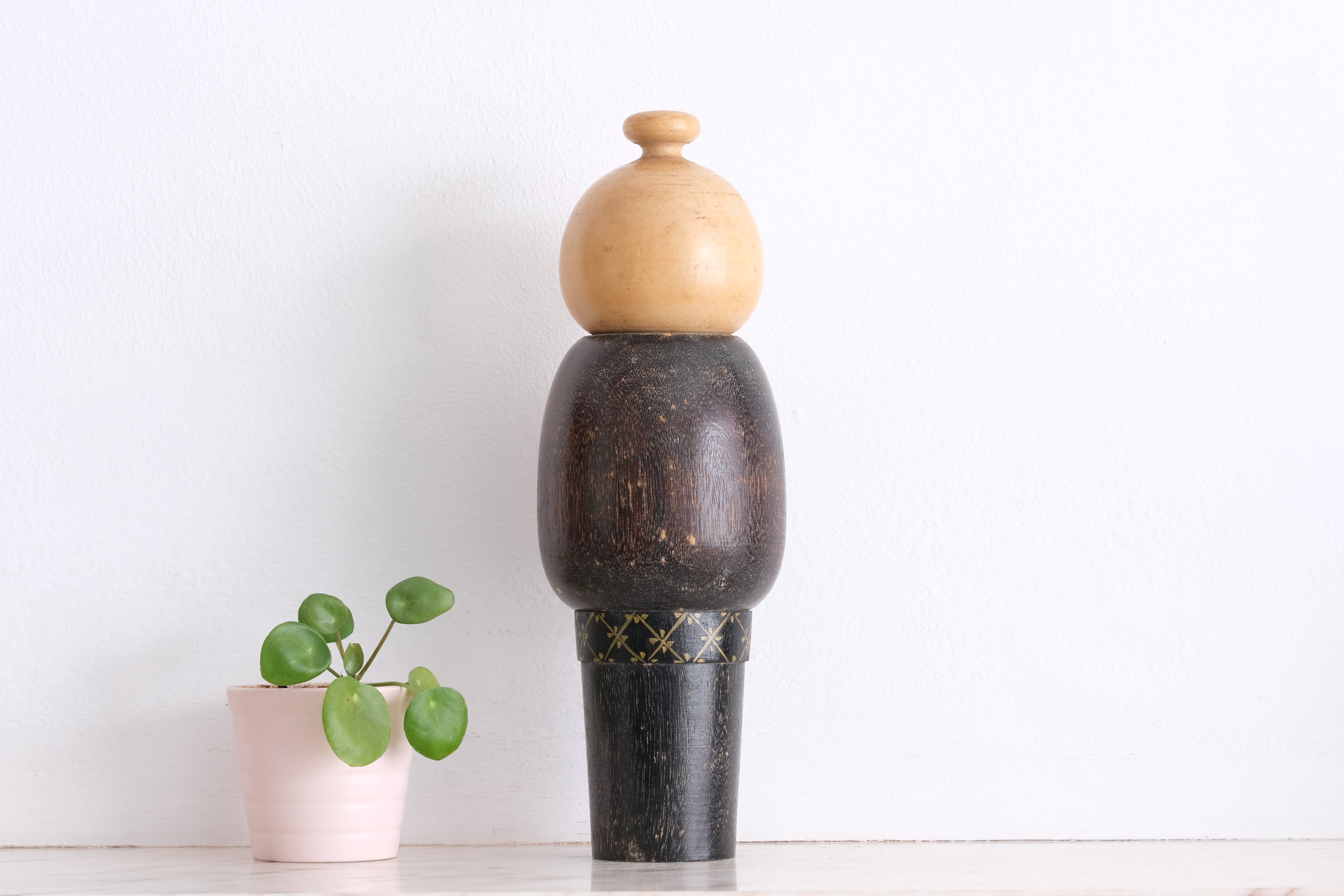 Exclusive Vintage Creative Kokeshi By Issetsu Kuribayashi (1924-2011) | 25,5 cm