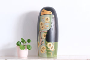 Exclusive Vintage Kokeshi By Kaoru Nozawa (1930-) | 26 cm