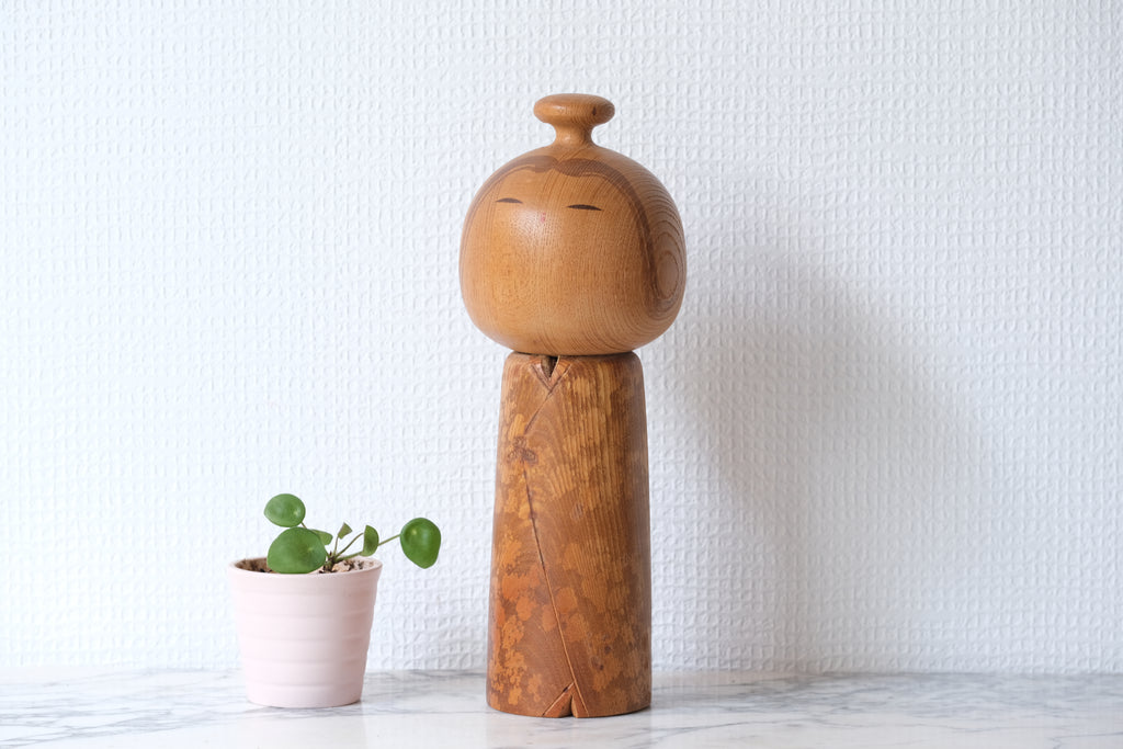 Vintage Creative Kokeshi By Issetsu Kuribayashi (1924-2011) | 26 cm