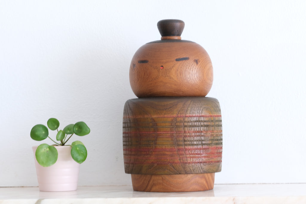 Exclusive Vintage Creative Kokeshi By Sanpei Yamanaka (1926-2012) | 22,5 cm