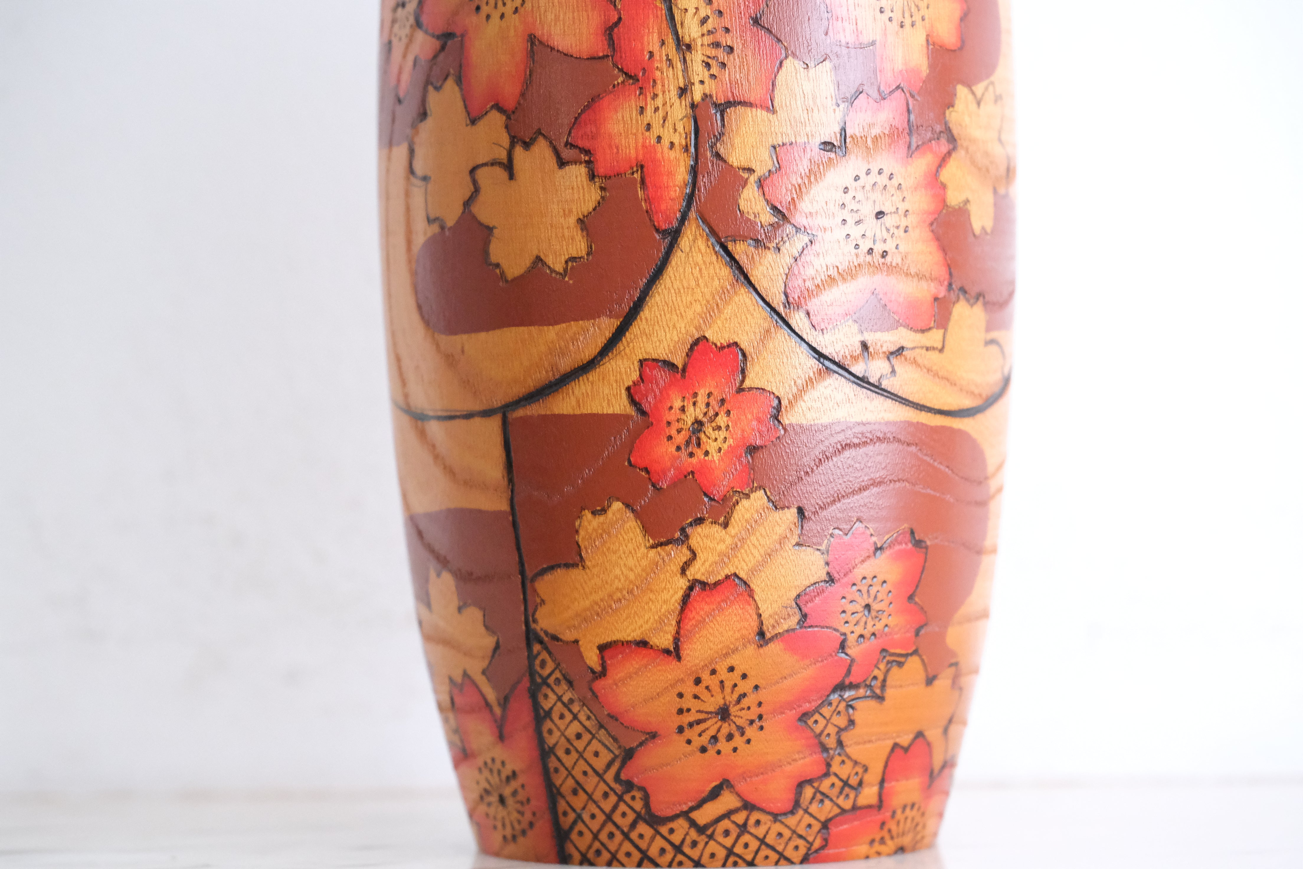 Exclusive Vintage Sosaku Kokeshi by Miyashita Hajime (1940-Retired) | 23,5 cm