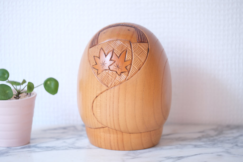 Vintage Creative Kokeshi by Miyagawa Kunio 宮川邦夫 (1933-) | 13,5 cm