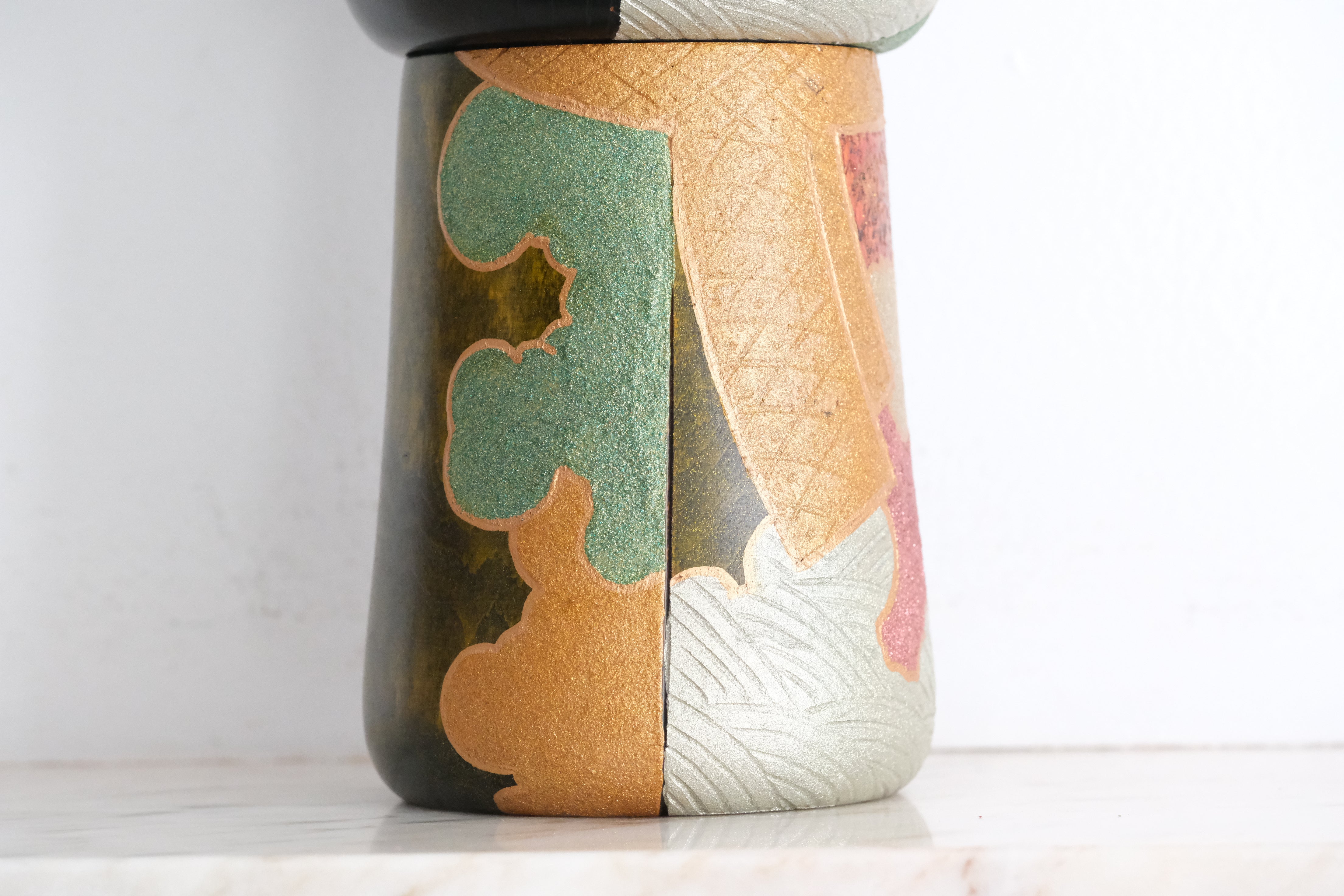 Exclusive Vintage Creative Kokeshi by Toa Sekiguchi | 34 cm