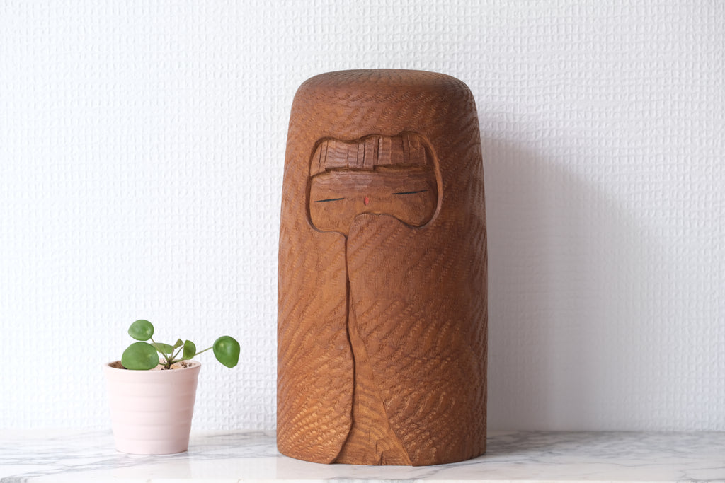 Exclusive Vintage Creative Kokeshi By Issetsu Kuribayashi (1924-2011) | 26 cm