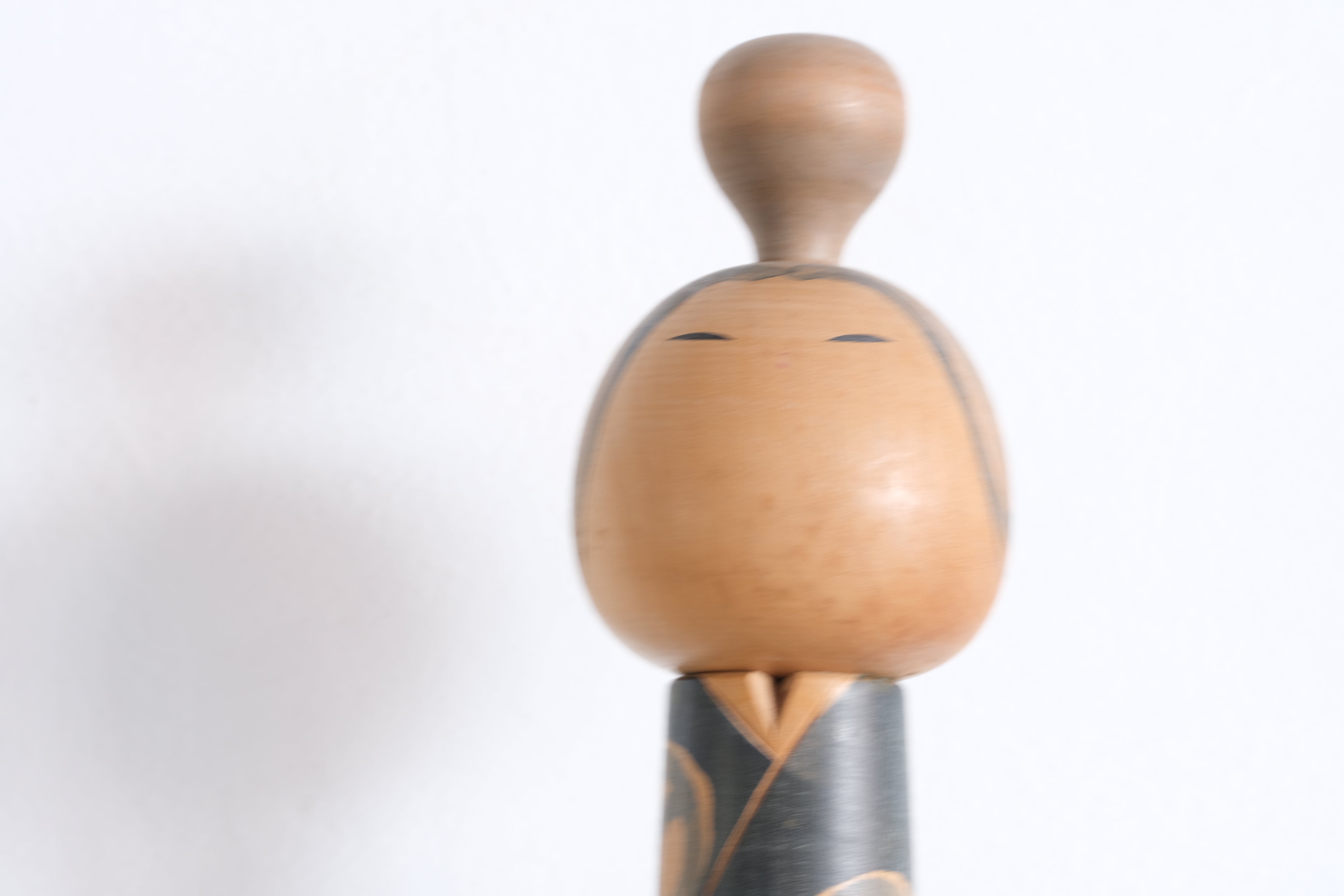 Exclusive Vintage Creative Kokeshi By Issetsu Kuribayashi (1924-2011) | Titled: 'Sakura - Cherry Blossom' | 30 cm