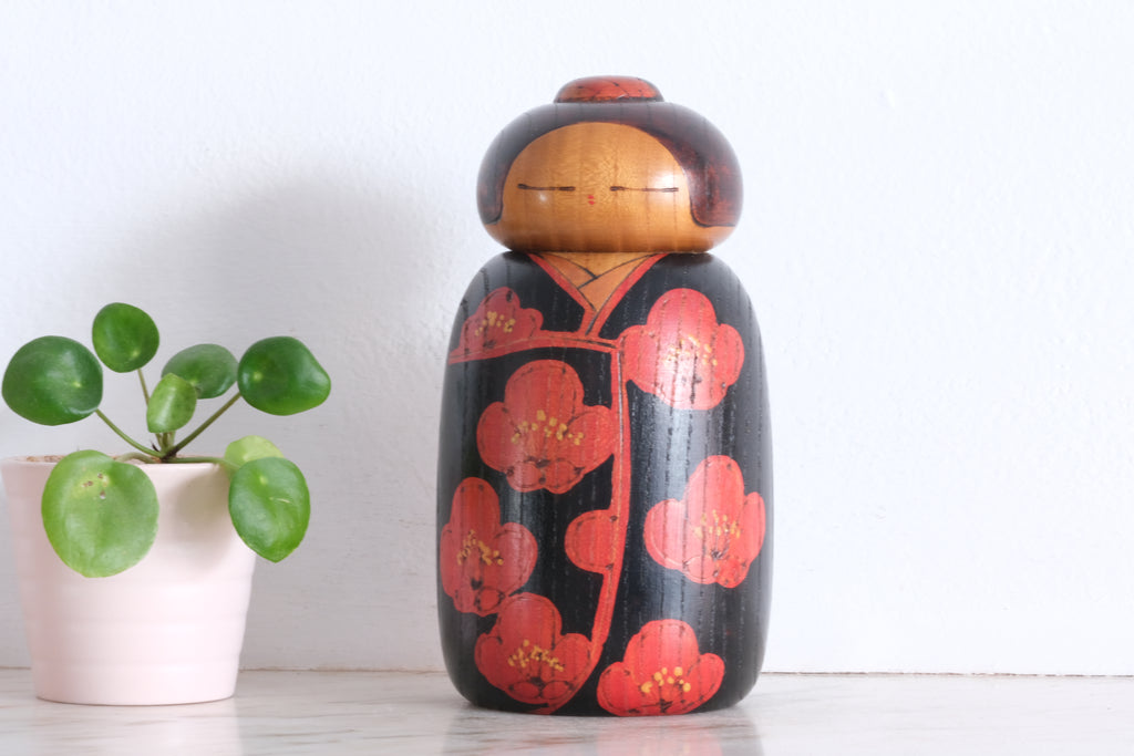 Vintage Creative Kokeshi by Toa Sekiguchi (1942-) | 15,5 cm