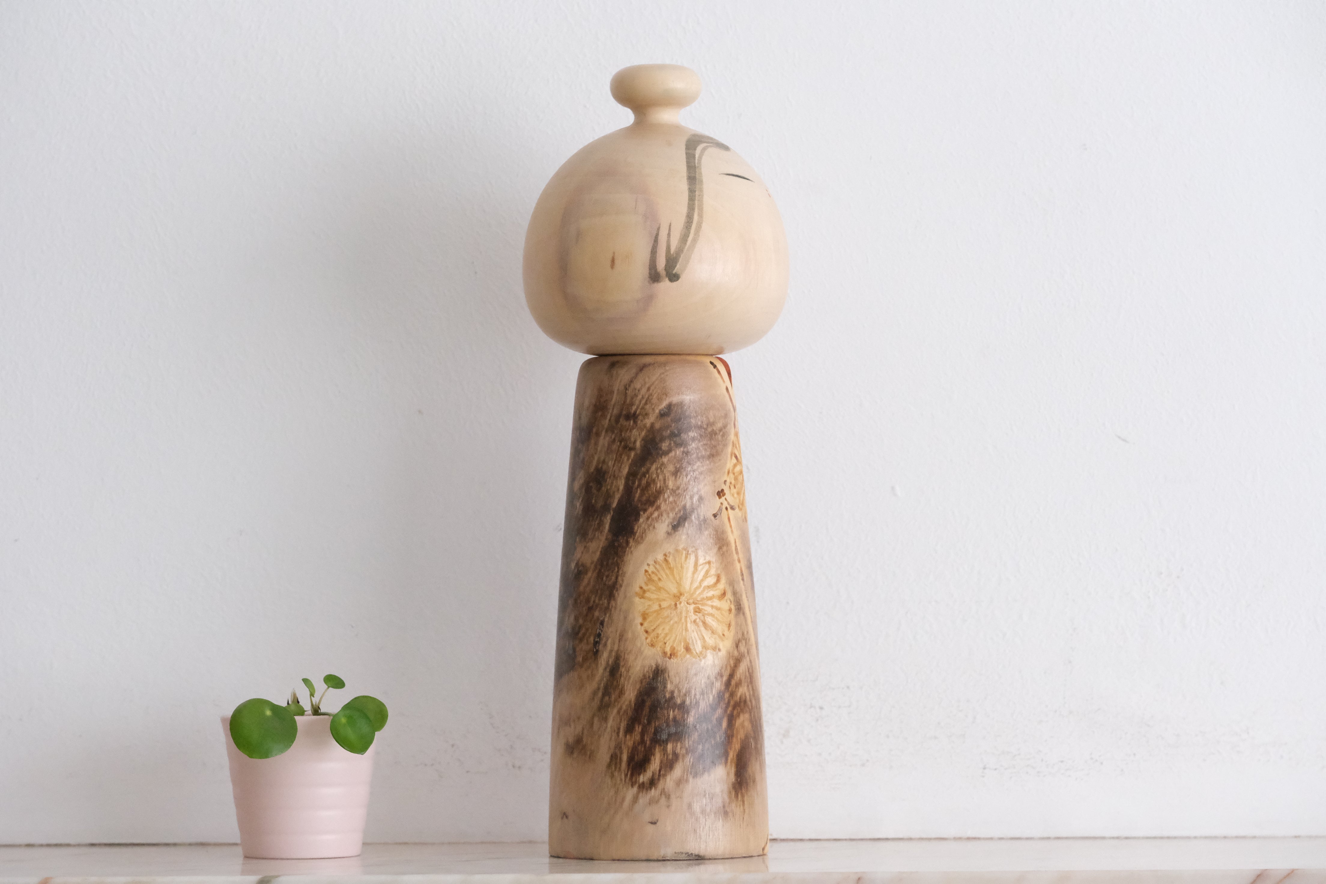 Exclusive Vintage Creative Kokeshi By Issetsu Kuribayashi (1924-2011) | 33 cm