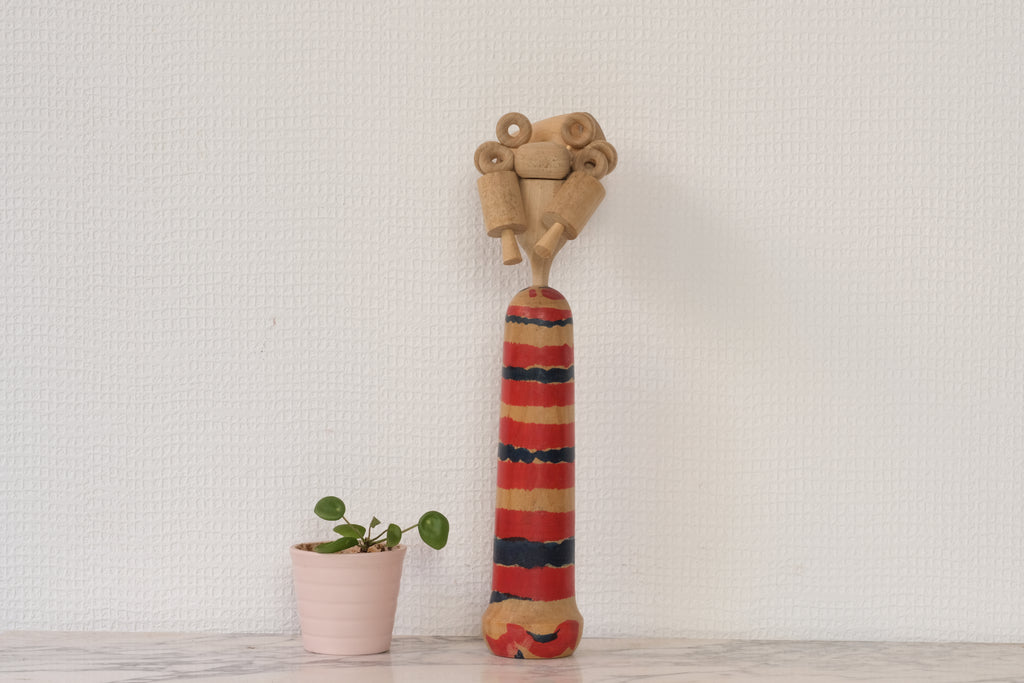 Special Vintage Kokeshi By Hitomi Noboru | 30 cm