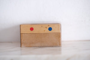 Vintage Jewelry box | 10 cm x 8 cm x 4,5 cm