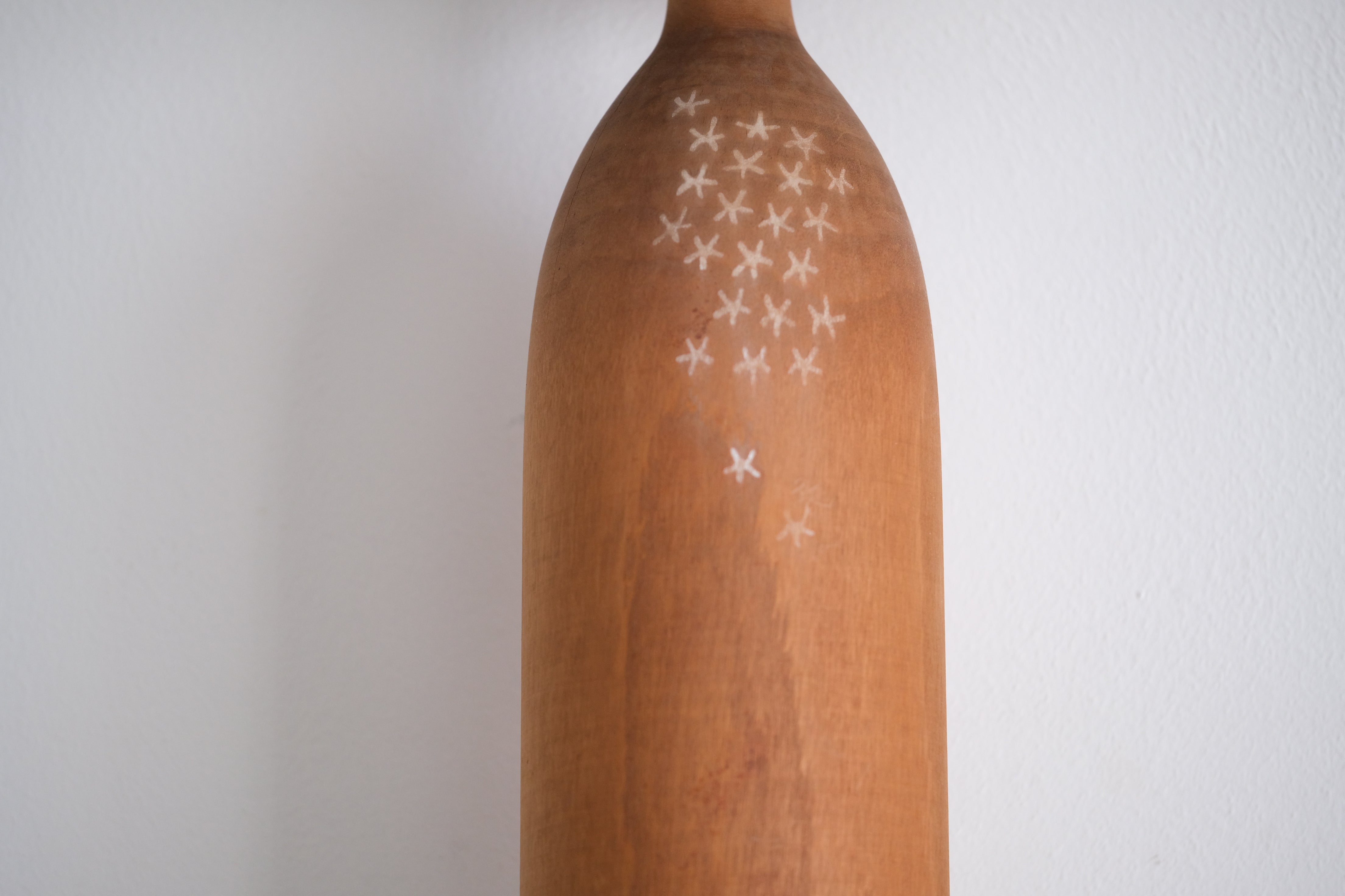 Exclusive Vintage Creative Kokeshi by Sansaku Sekiguchi (1925-2018) | Titled: 'Hanakazari  - Blossoming' | 71 cm
