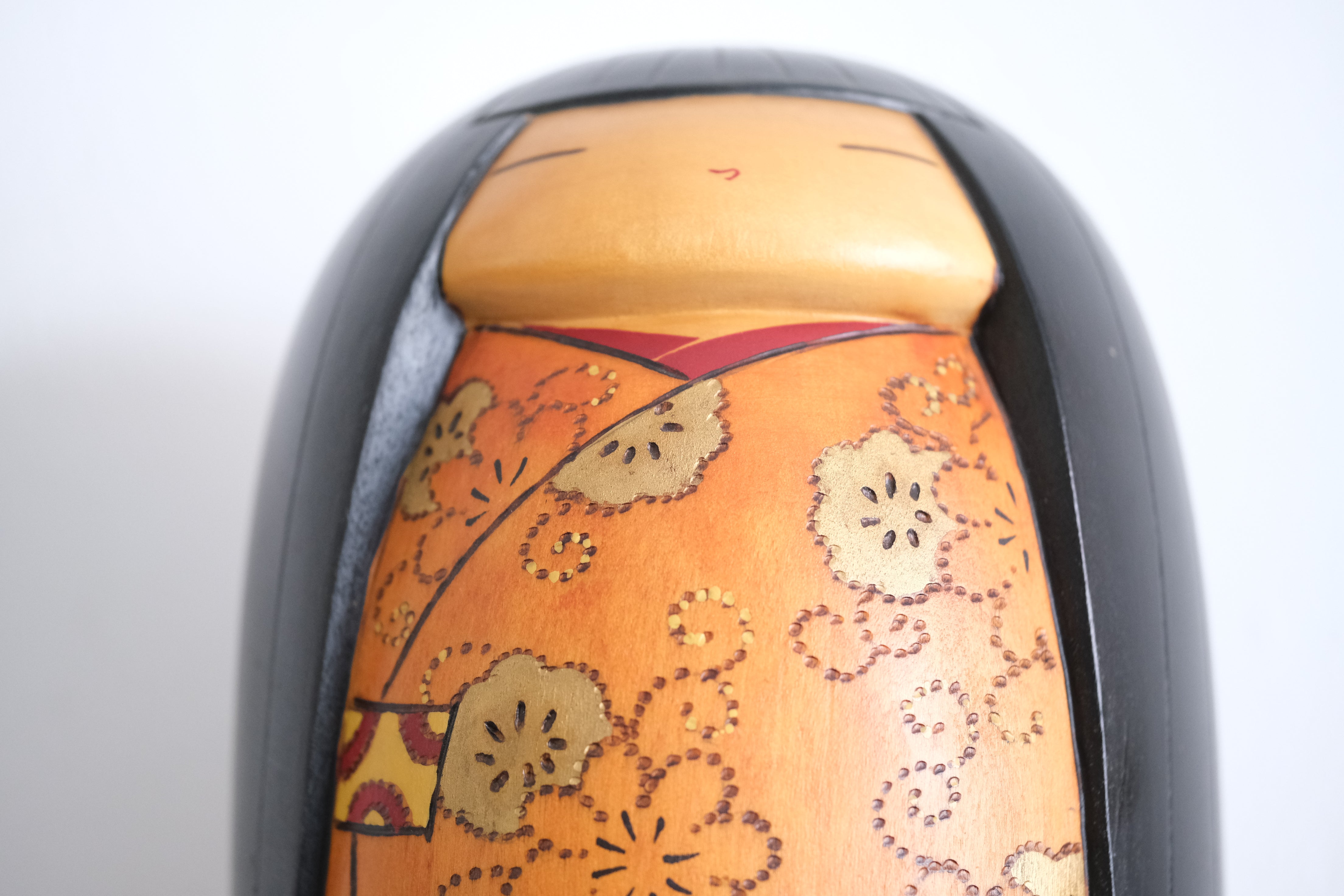 Exclusive Vintage Sosaku Kokeshi by Ohtani Yoshio (1936-) | 22 cm