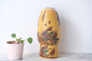 Vintage Creative Kokeshi by Sato Suigai (1920-TBD) | 17,5 cm