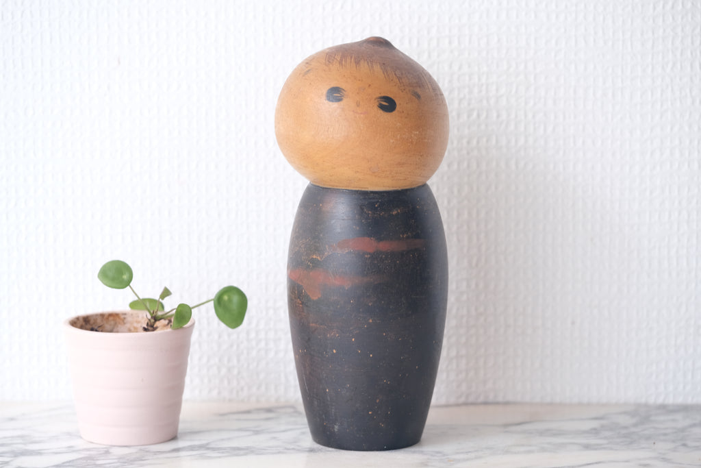 Vintage Creative Kokeshi By Watanabe Masao (1917-2007) | 20 cm