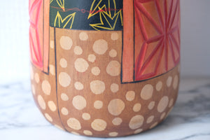 Exclusive Vintage Creative Kokeshi by Toa Sekiguchi (1942-) | 23 cm