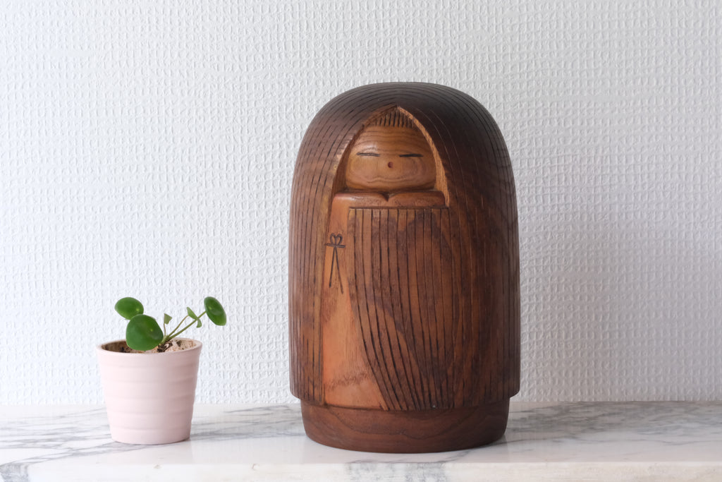 Exclusive Vintage Creative Kokeshi By Takeda Daisuke | 21,5 cm