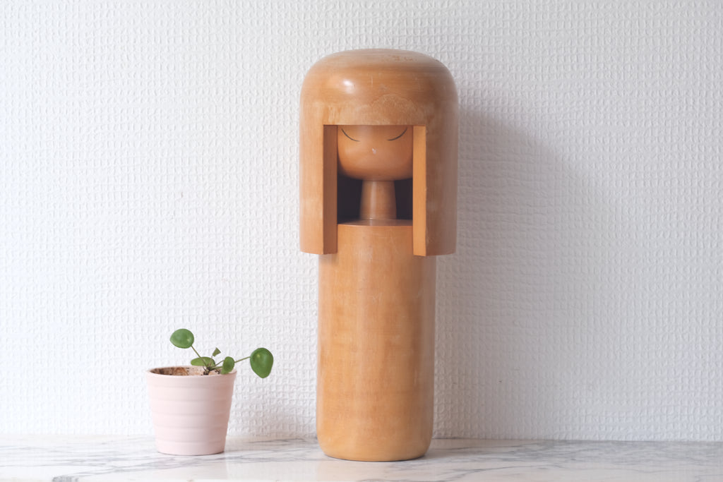 Exclusive Vintage Gumma Kokeshi By Tanaka Harumasa (1916-TBD) | 29 cm