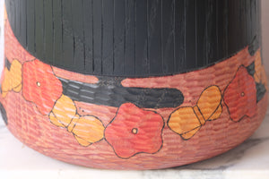 Exclusive Vintage Kokeshi By Iguchi Satoru 井口 悟 (1948-) | Titled: 'Spring Day - 春の日 - Shunjitsu' | 28,5 cm