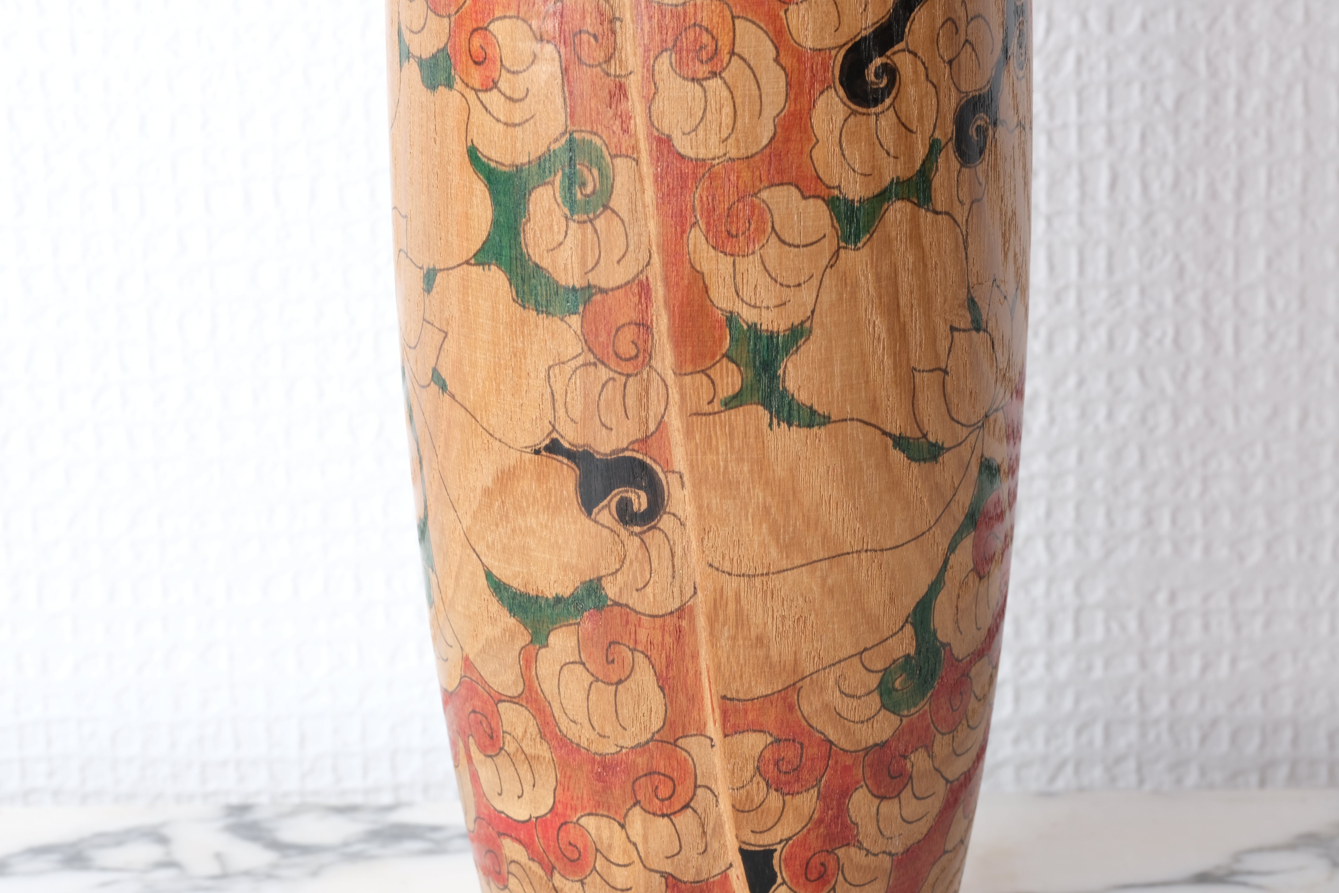 Exclusive Vintage Creative Kokeshi By Issetsu Kuribayashi (1924-2011) | 36,5 cm