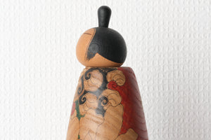 Exclusive Vintage Creative Kokeshi By Issetsu Kuribayashi (1924-2011) | 36,5 cm