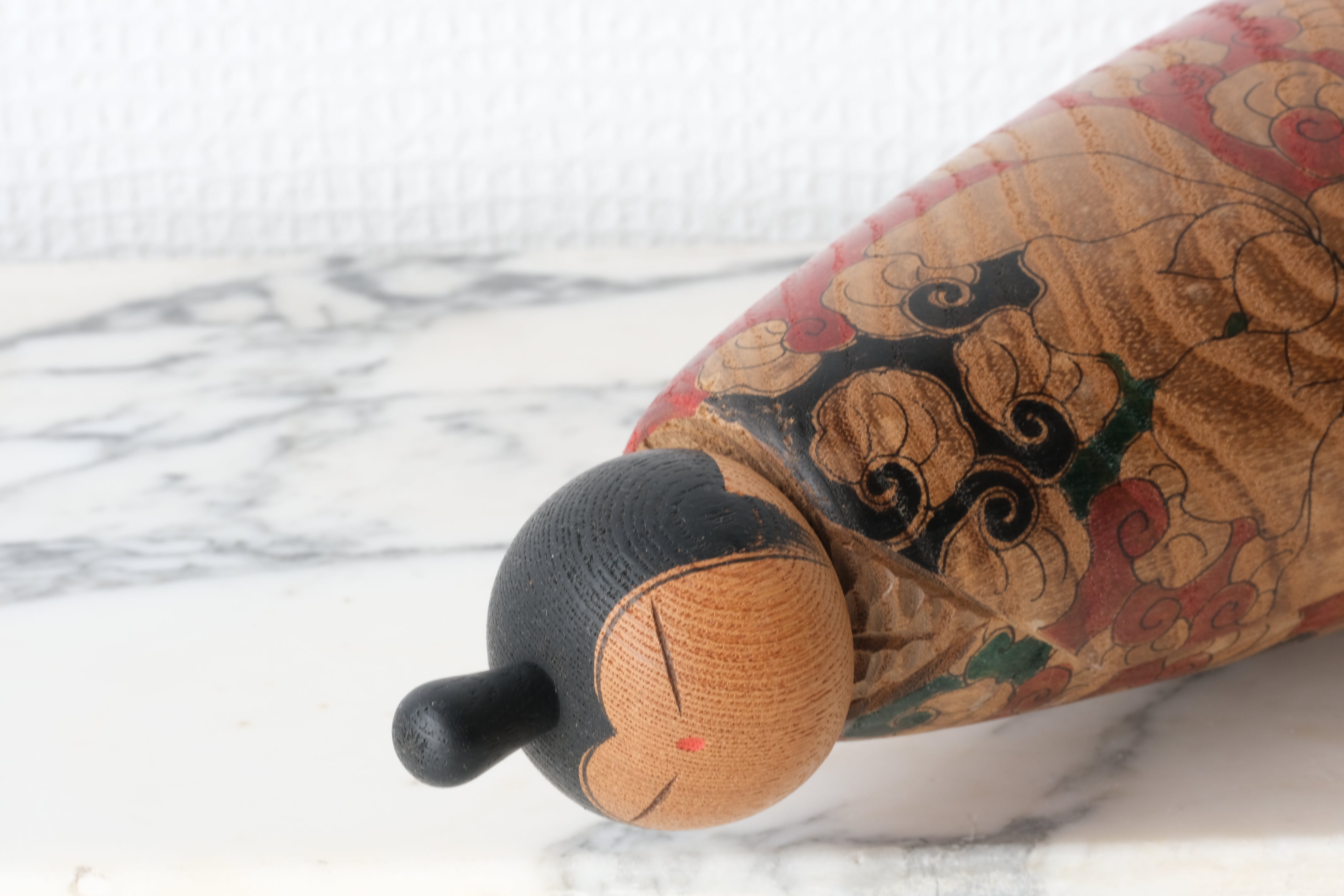 Exclusive Vintage Creative Kokeshi By Issetsu Kuribayashi (1924-2011) | 36,5 cm