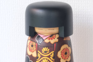 Vintage Gumma Kokeshi by Yoshio Ohtani (1936-) | With Original Box | 22 cm