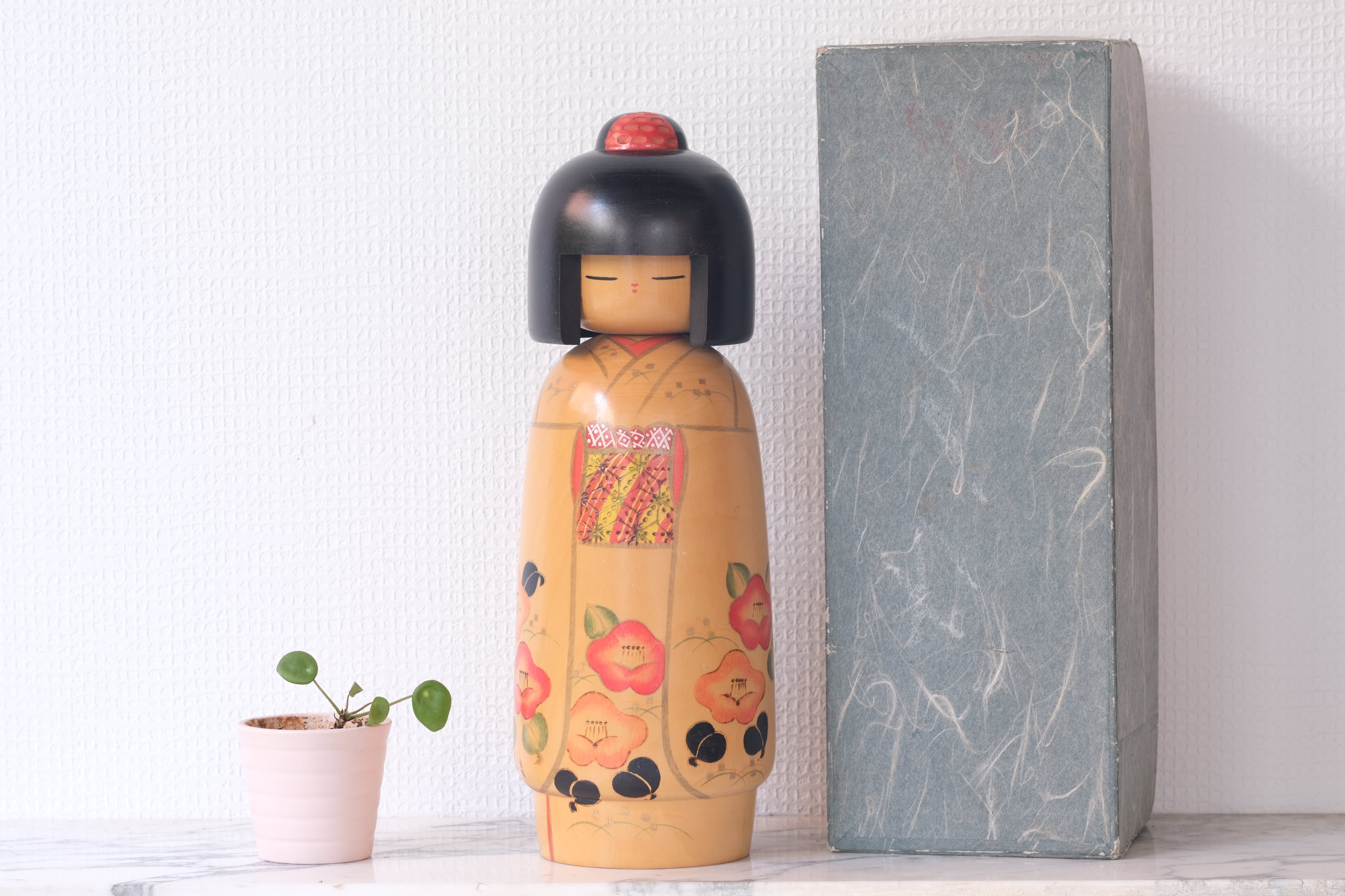 Exclusive Vintage Gumma Kokeshi by Kojo Tanaka | 32 cm