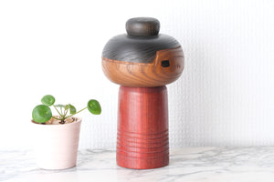 Exclusive Vintage Creative Kokeshi By Sanpei Yamanaka (1926-2012) | 18,5 cm