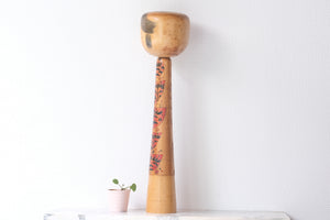Exclusive Vintage Sosaku Kokeshi by Hideo Ishihara (1925-1999) | 65 cm
