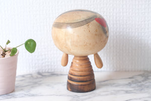 Cute Vintage Creative Kokeshi with Pigtails | 11,5 cm