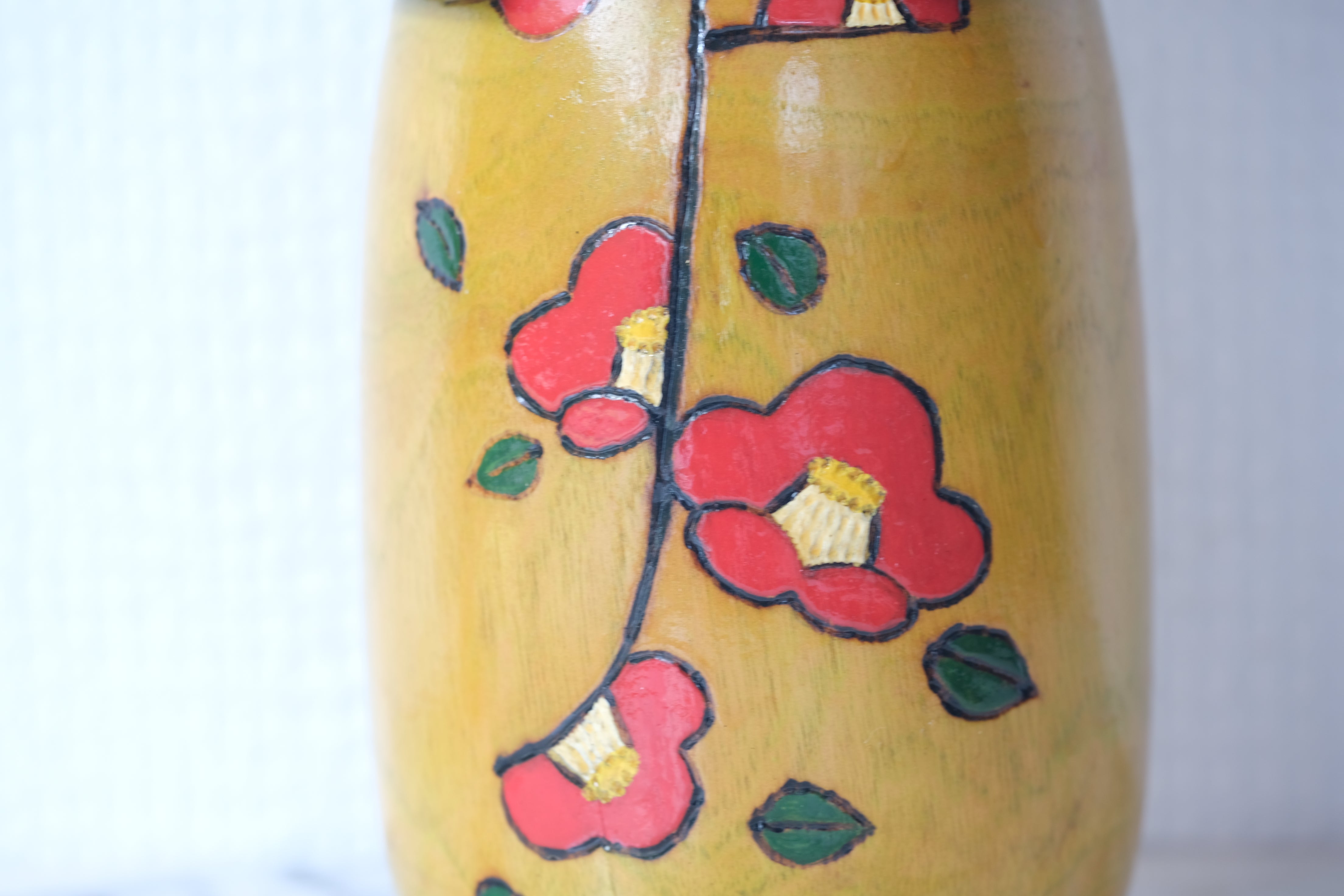 Vintage Gumma Kokeshi | Dated: 2000 | 21 cm
