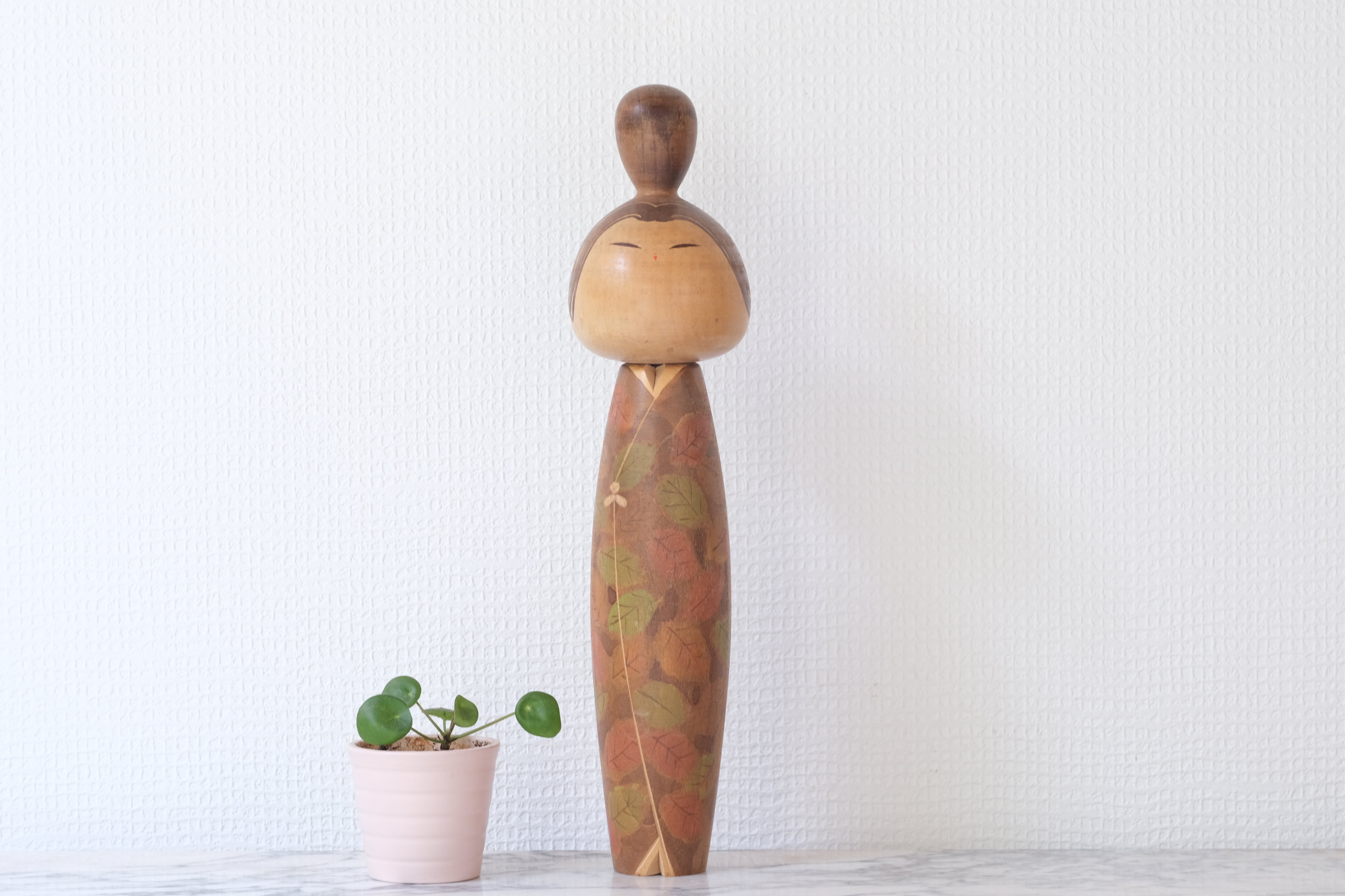 Exclusive Vintage Creative Kokeshi Attributed to Issetsu Kuribayashi (1924-2011) | 34,5 cm