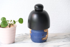 Vintage Gumma Kokeshi By Kazuo Takamizawa (1927-) | Dated: 1987 | 13 cm