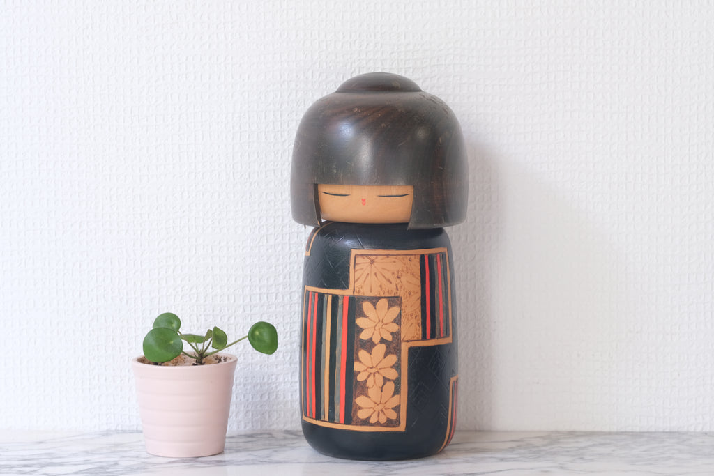 Vintage Gumma Kokeshi By Yuji Kawase (1938-) | 23,5 cm
