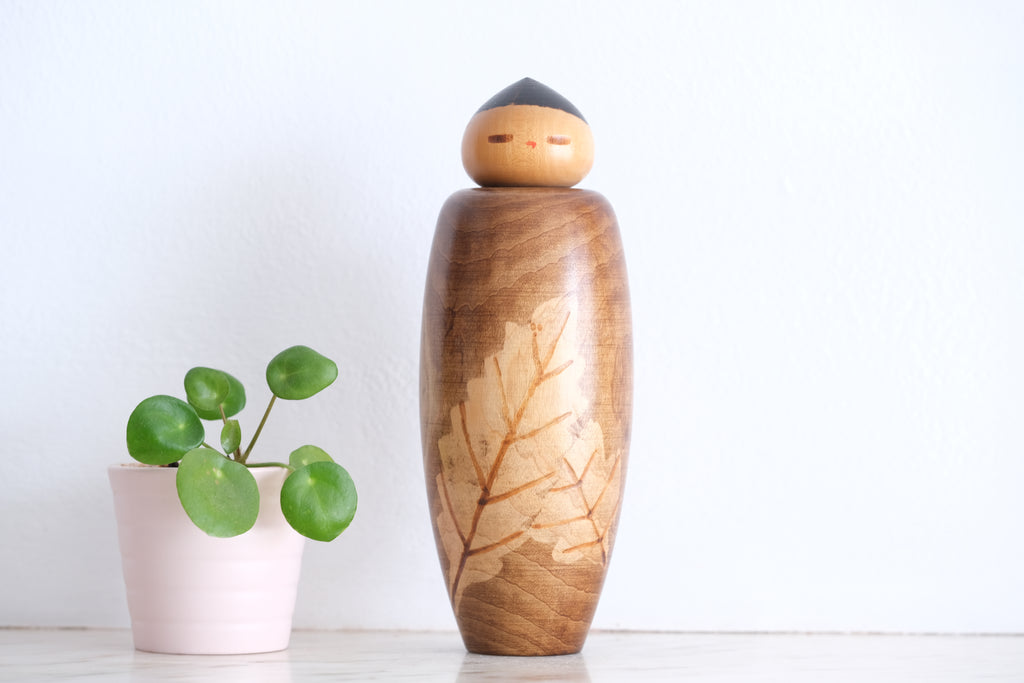 Vintage Creative Kokeshi By Sanpei Yamanaka (1926-2012) | 18,5 cm