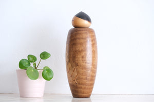 Vintage Creative Kokeshi By Sanpei Yamanaka (1926-2012) | 18,5 cm