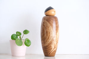 Vintage Creative Kokeshi By Sanpei Yamanaka (1926-2012) | 18,5 cm